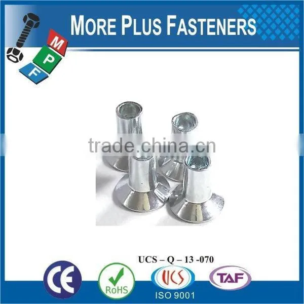 Made In Taiwan Flat Counters Head Tubular Rivets photo-4