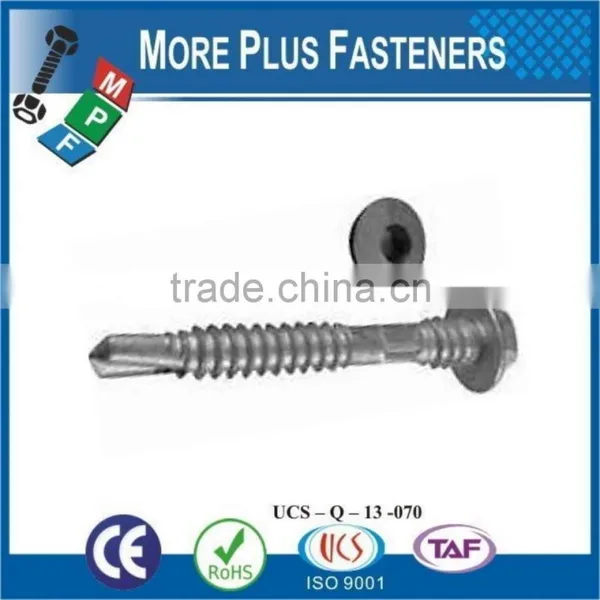 Made in Taiwan Star Torx Drive Wafer Head Heavy Duty Self Drilling Screw Flat Head With Wing and Shank Self Drilling photo-2