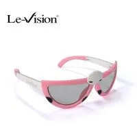 Circular Foldable Passive Polarized 3D Glasses for Kids From Le-vision Company