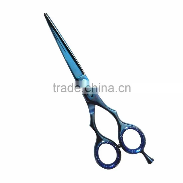 Professional Styling Razor Scissor Titanium Color