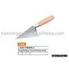 Triangle Bricklayer Trowel W/Wooden Handle