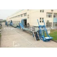 PET Bottle Clean, Strap, Fiber Granulating Waste Plastic Recycling Machine