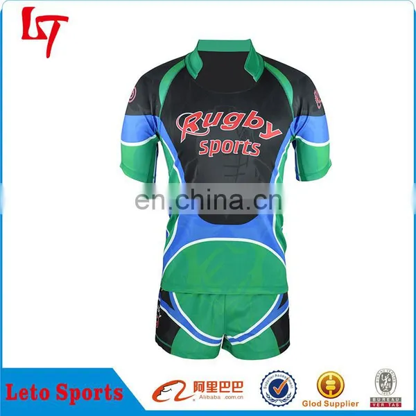 Top Quality Cool Dry Durable Rugby Jersey Sets Unforms photo-5