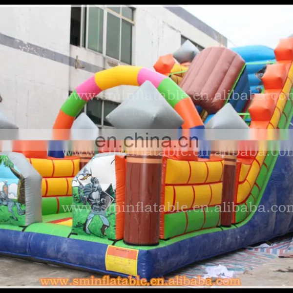Inflatable Slide, Inflatable Arch Sllide With Knight for Sale photo-2