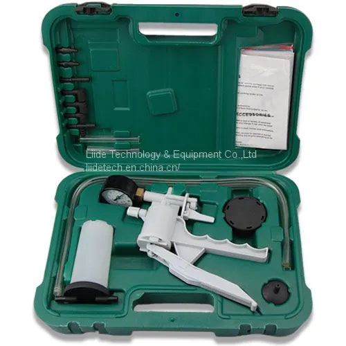 Handhold Manual Plastic Air Pneumatic Hand Pump 760 MmHG 100Kpa photo-2