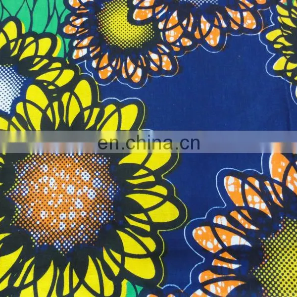 2014 New Design 100% Cotton High Quality African Wax Printed Fabric