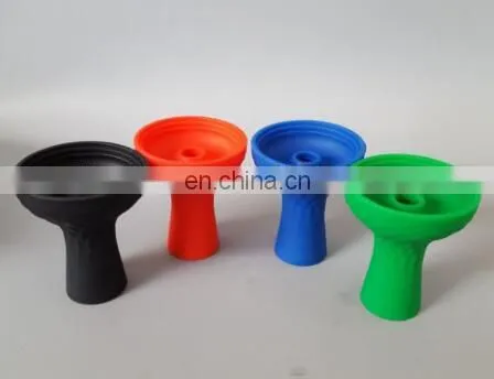 Excellent Quality Unbreakable Flower Silicon Hookah Bowl photo-3