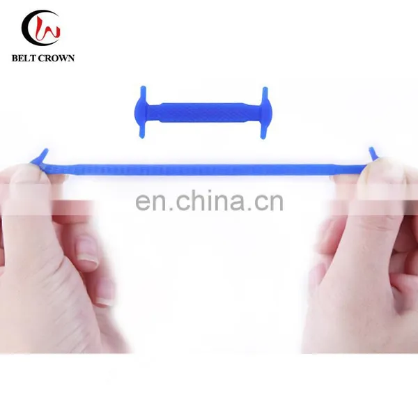 Custom High Quality Lazy Elastic Silicone no Tie Shoelace photo-3