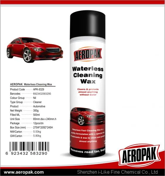 Car Spray Wax for Polishing and Anti-aging Remove Grease Tree Sap 500ml