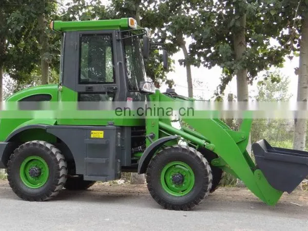 1.2ton 4 Wheel Drive,12-6.5 Tire Small Hydraulic Wheel Loader photo-6