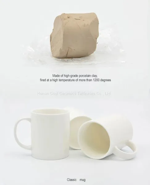 Top Grade Sublimation White Ceramic Mug Can Add Logo and Advertisements photo-2