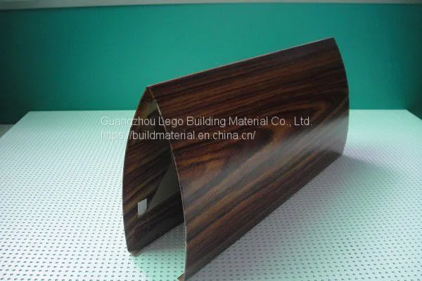 Roll Coating Facade Aluminum Alloy Square Pass photo-3