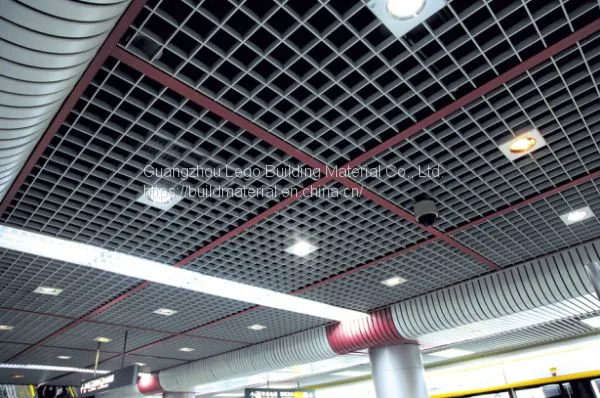 Aluminum Suspended Grid For Building Decoration photo-3