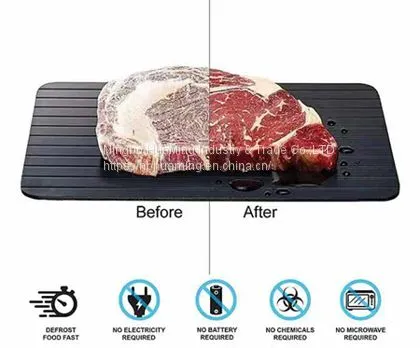 Fast Defrosting Tray Defrost Meat Thaw Frozen Food Magic Kitchen Defrosting Tray Board