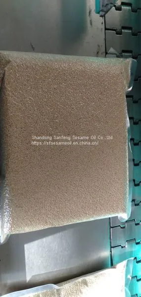 Roasted Hulled Sesame Seeds Wash Seeds