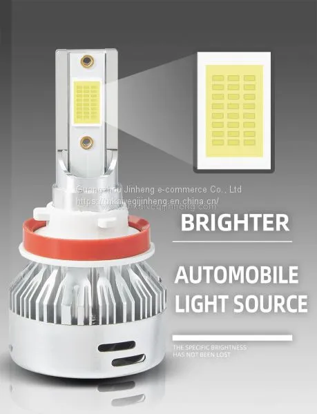 H11 LED Headlight Bulb, 24W 6500K 2200Lumens Extremely Brigh H4 H7Cob-1021 photo-4