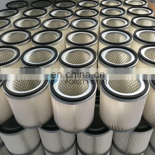 Industrial Dust Collecting Polyester Cylinder Air Filter Cartridges photo-3
