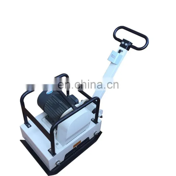 Price of Hand Push Mini Plate Compactor With Electric Motor for Soil Floor photo-2