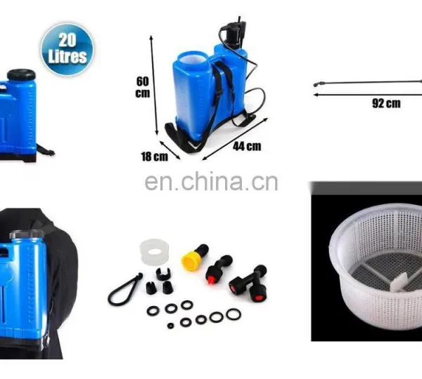 Knapsack Hand Farm Sprayer 16L Plastic Manual Agriculture Sprayer photo-6