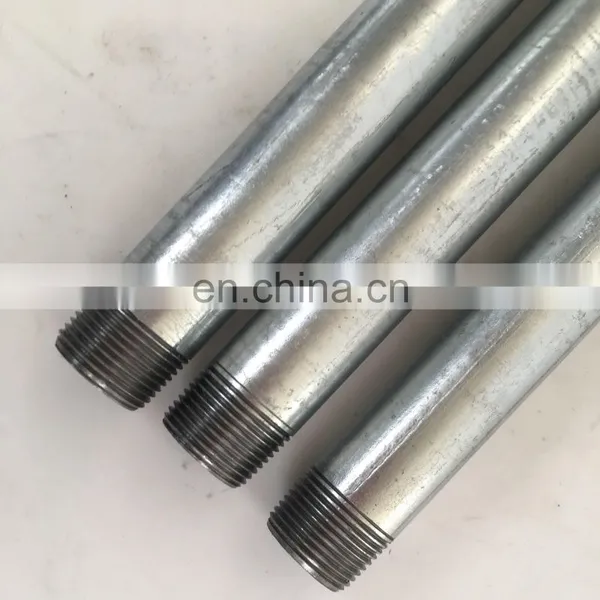 Light Weight Aluminum Conduit Nipples UL6A Pipe Fittings Supplier photo-2
