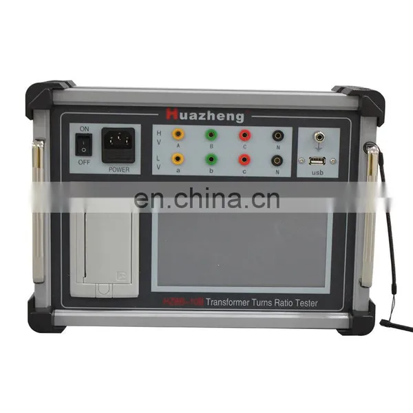 3 Phase Ratio Tester 60 hz for Substation TTR Meter Transformer Turns Ratio Tester photo-2