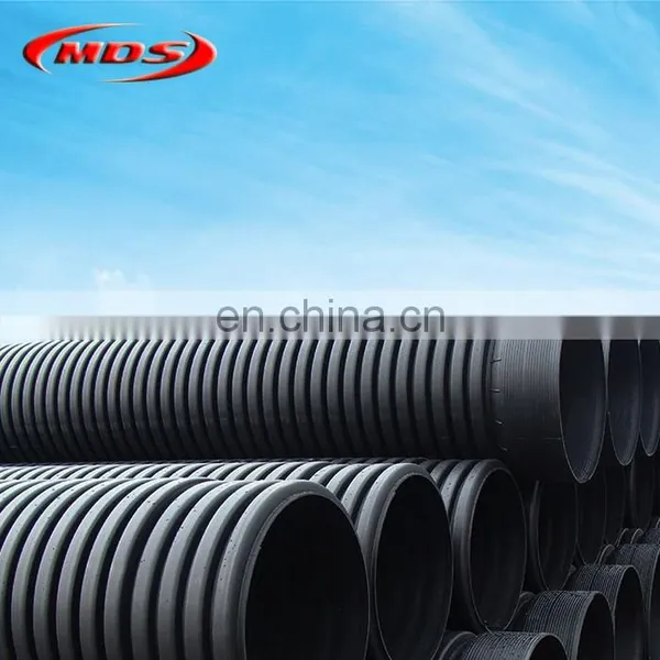 Double Wall 75mm Corrugated Plastic Drainage Pipe photo-5