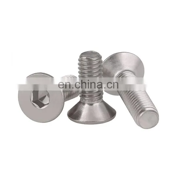 Wholesale Nuts and Bolts Countersunk Flat Head Screw Socket Cup Head Screw 316L photo-5