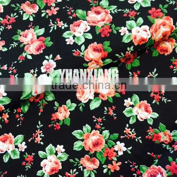 Floral Fabric in Custom Fabric for Bed InT90/C10