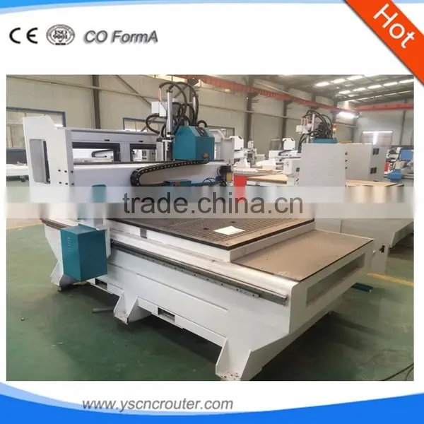 1325D-2 Multi 2 Spindles 3d Cnc Router Machine for Making Door photo-2