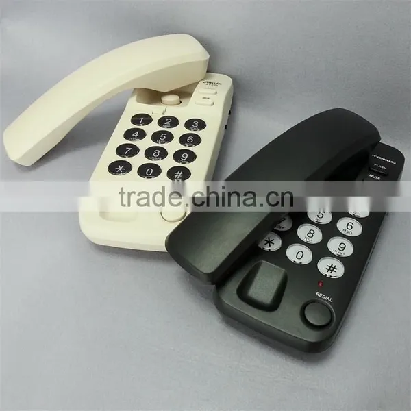 Black and White Color Cord House Wall and Desk Telephone Models