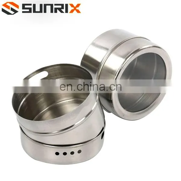 Seasoning Stainless Steel Magnetic Spice Tin photo-5