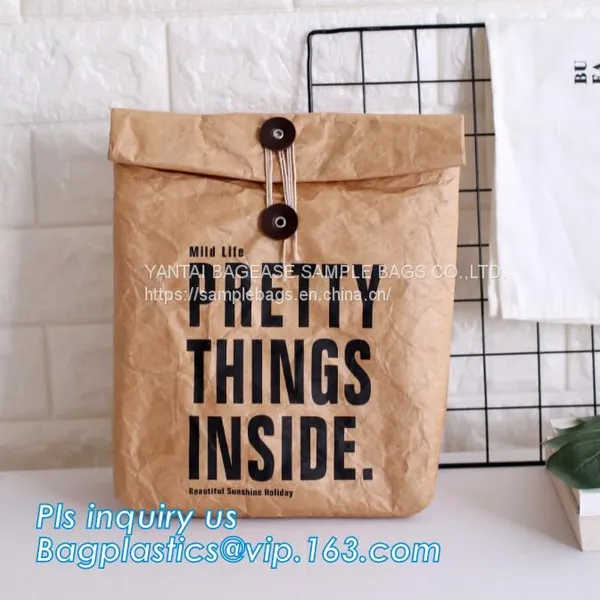 TYVEK BAGS, WATERPROOF TYVEK HANDBAG, TOTE BAG, DUPONT PAPER REUSABLE BAG, TYVEK FOLDABLE, TYVEK PAP photo-4