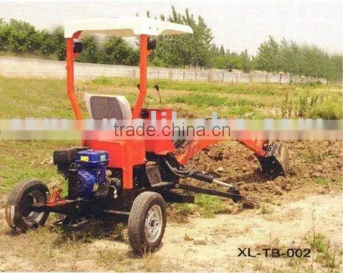 BH-002 Towable Backhoe with Gasoline Engine