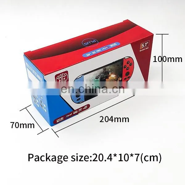 Wholesale Newest X7 Plus Video TV Retro Game Console With Full Color Screen Christmas Gifts Smartphone Game Controller photo-5