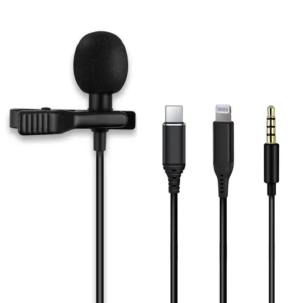 Lavalier Microphone With Lightning Port Compatible With IPhone 7 Plus, 8 Plus, X, XR, XS, XS Max, 11 Pro Max photo-2