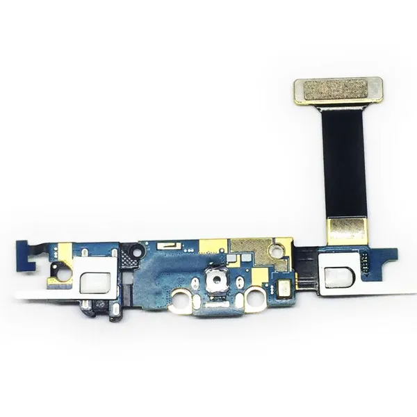 S6 Edge USB Charger Dock Connector Flex Cable For Samsung G925i Repair Parts Charging Board With Microphone photo-4