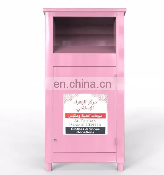 Used Clothes Donation Shoes Recycle Bin Donation Collection Box Drop Box photo-2