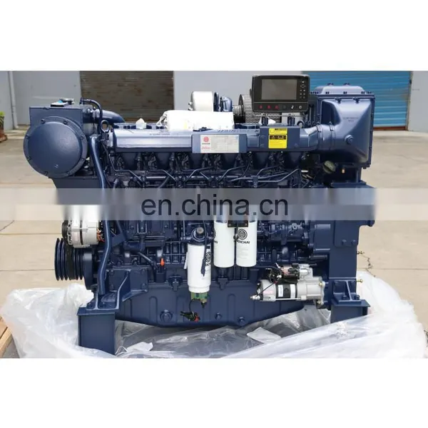 Water Cooled Weichai WP13 500HP 1800RPM Marine Inboard Engine on Sale photo-5