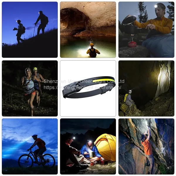 Adjustable Head Lamp 3w Rechargeable LED Running Head Lamp Camping photo-5
