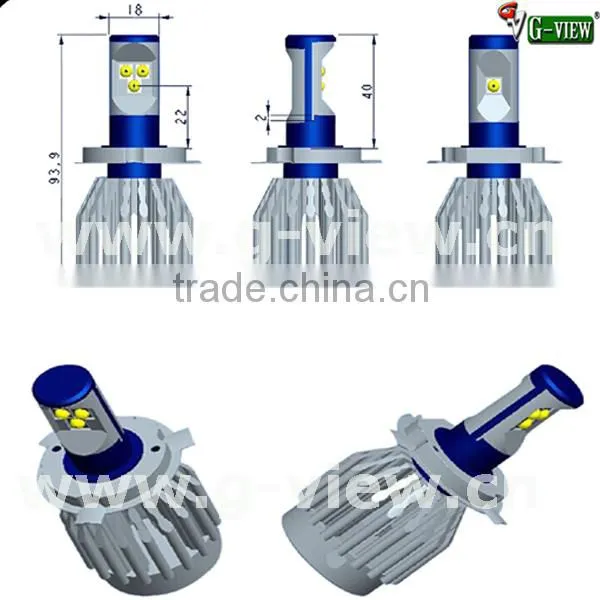 Auto LED Headlights Hi/ lo Beam Led Car Headlight Kit Car Led Headlight H13 photo-4