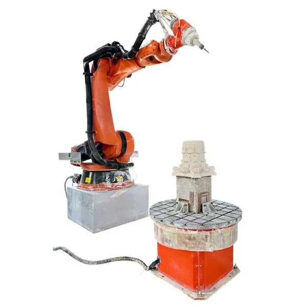 Robot Arm Cnc Carving Marble Granite Stone Machine 7 Axis 3d Cnc Stone Sculpture Machine photo-3