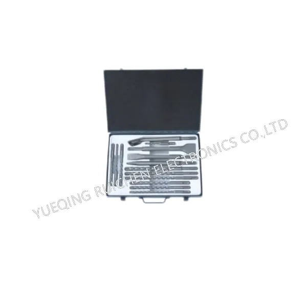 Drill Bit Pointed Chisel and Flat Chisel Set for Stone Concrete Electric Draft Steel Chisel Router Bits
