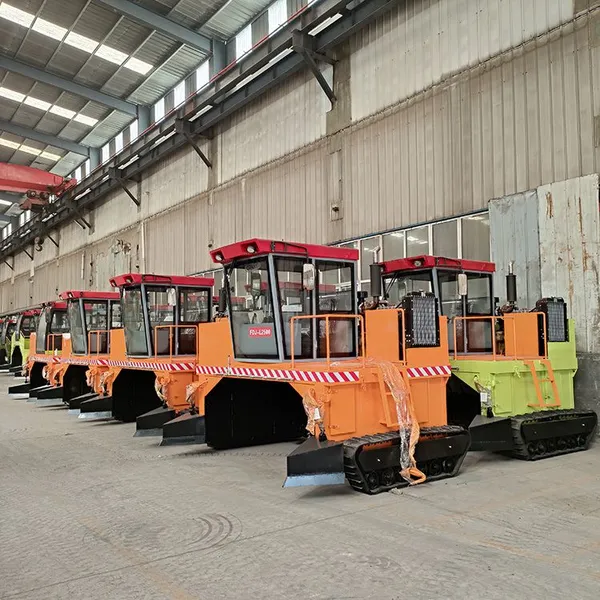 Food Waste Disposers Npk Fertilizer Production Line Microbial Food Waste Composter for Sale photo-3