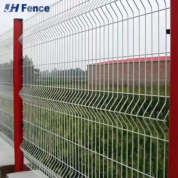 Wholesale High Quality Pvc Iron 3D Curved Mesh Wire Fence Panels photo-2