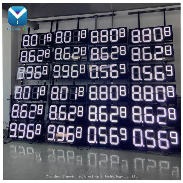Ecuador Italy 8.888 Gas Station Led Gas Price Signs photo-5