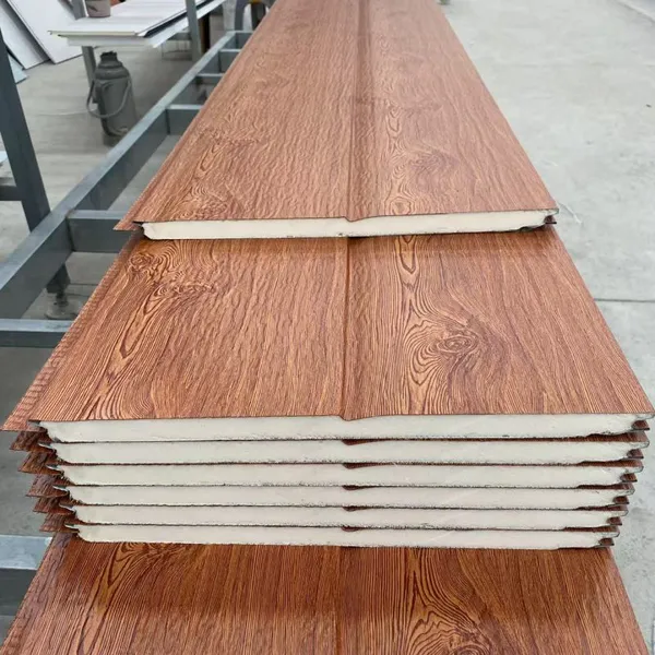 Hot Selling Metal Carved Board Foam Decorative Exterior Wall Sandwich Panel photo-3
