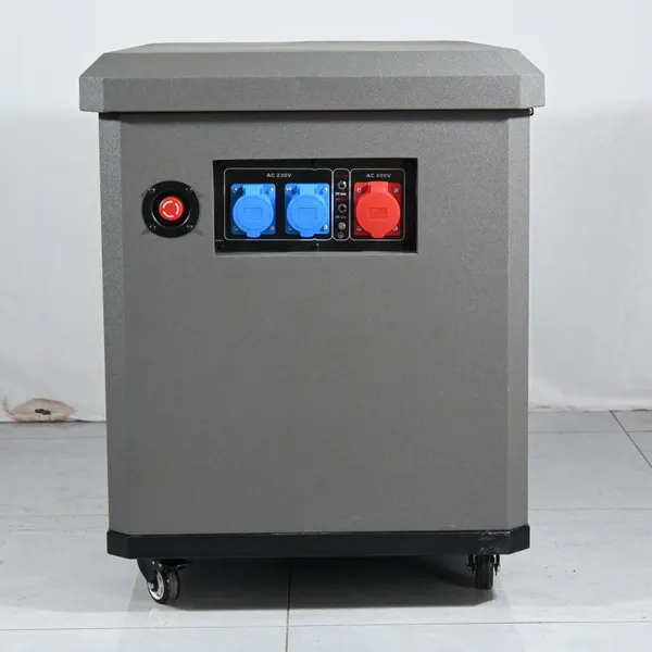 Heavy Duty 15kw Double Cylinder Low Noise Genset 7 Fuels Switchable Multi-gas Emergency Power Unit