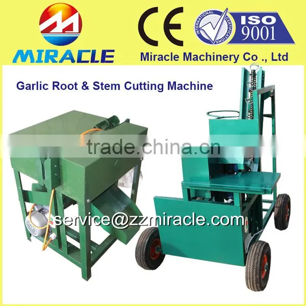 Cheap Price Fresh Garlic Roots Cutting Machine/roots Cutter/root Removing Machine photo-2
