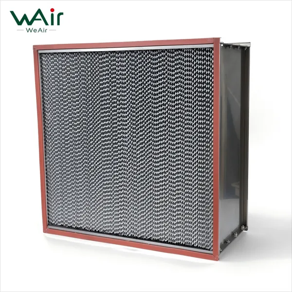 250°C High-Temperature HEPA Air Filters With Separator