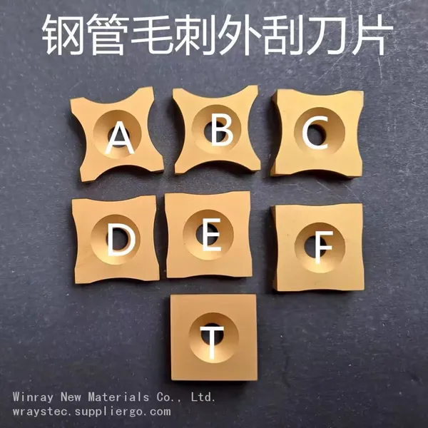 External Scraper for Steel Pipe Burrs (S-SPUB YBC151) – Hexagonal Deburring Tool for Outer Surfaces HEMB